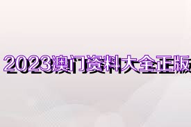 新澳門(mén)資料大全正版資料2023,新澳門(mén)資料大全正版資料2023年概述